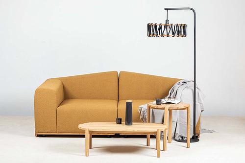 Pinion Beistelltisch Eiche ⌀80cm 2