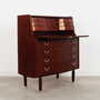 Secretaire in mogano anni '70 6