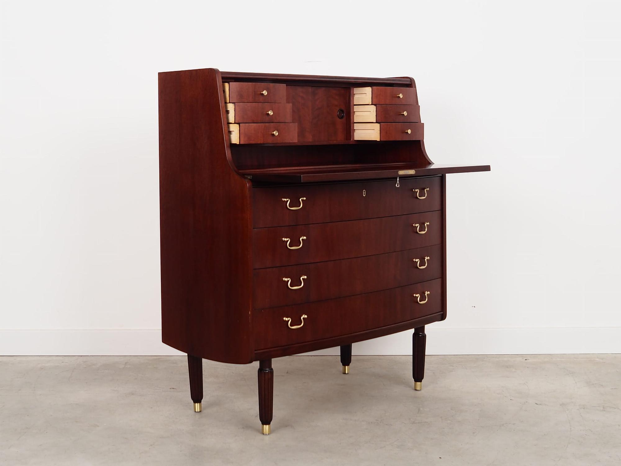 Mahogany secretary 1970 Jahre 6