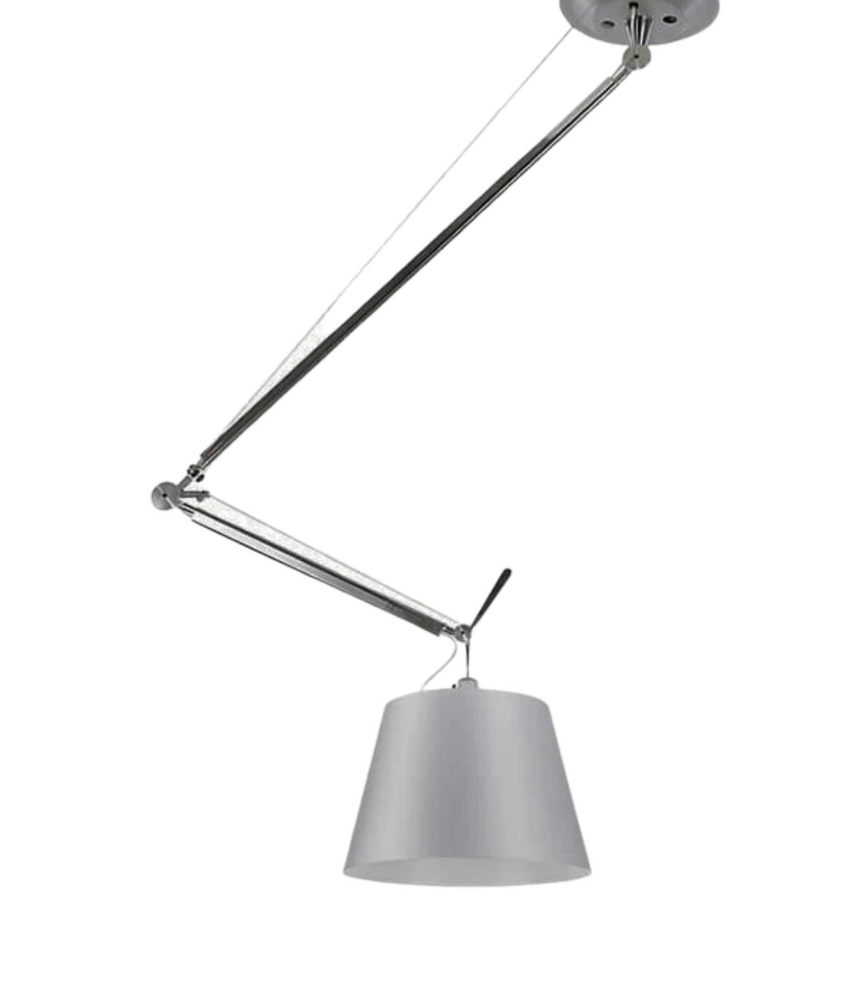 Tolomeo Decentrata Pendelleuchte Silber 2