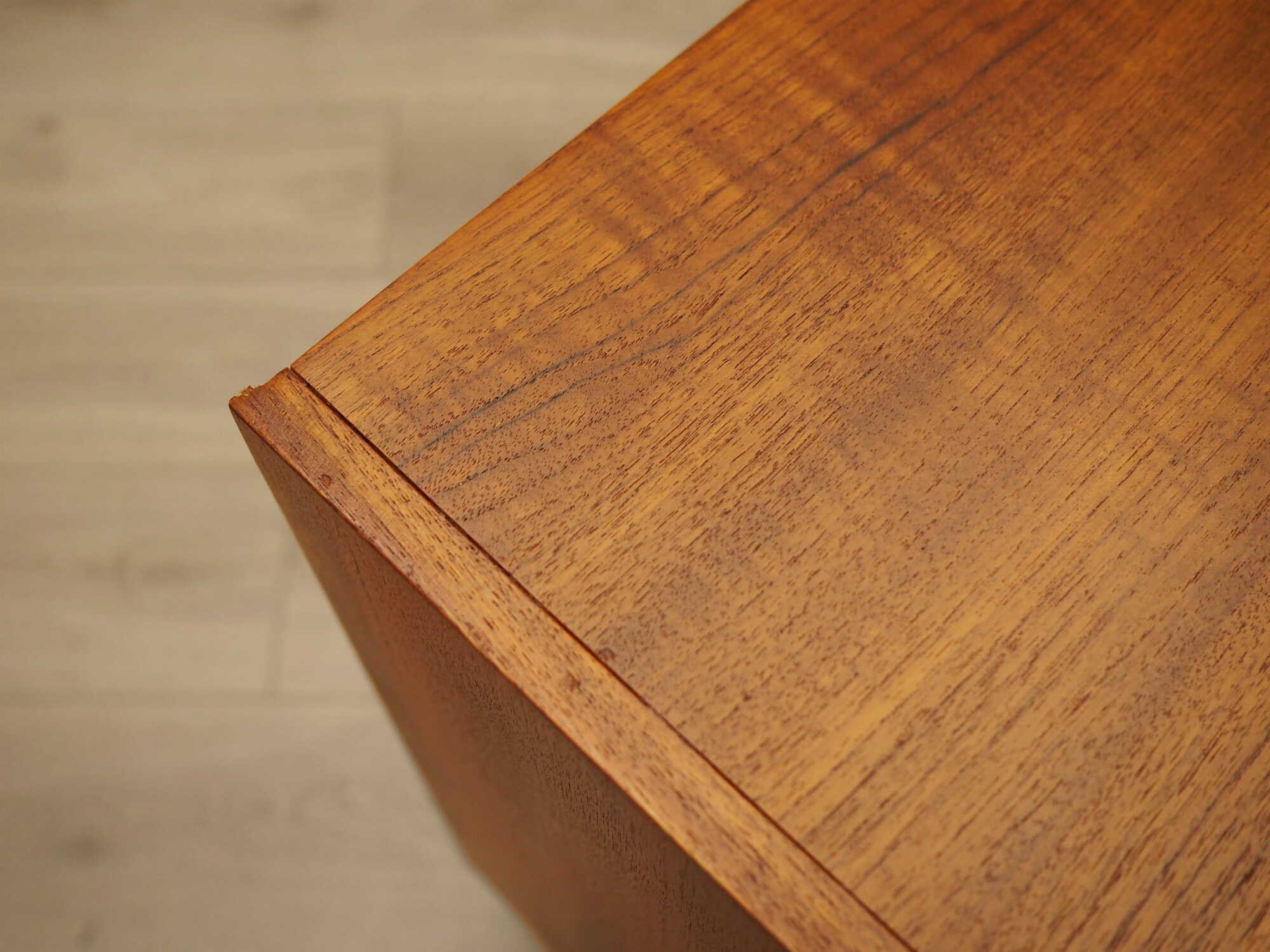 Vintage Sideboard Teak Wood Brown 1970s 9