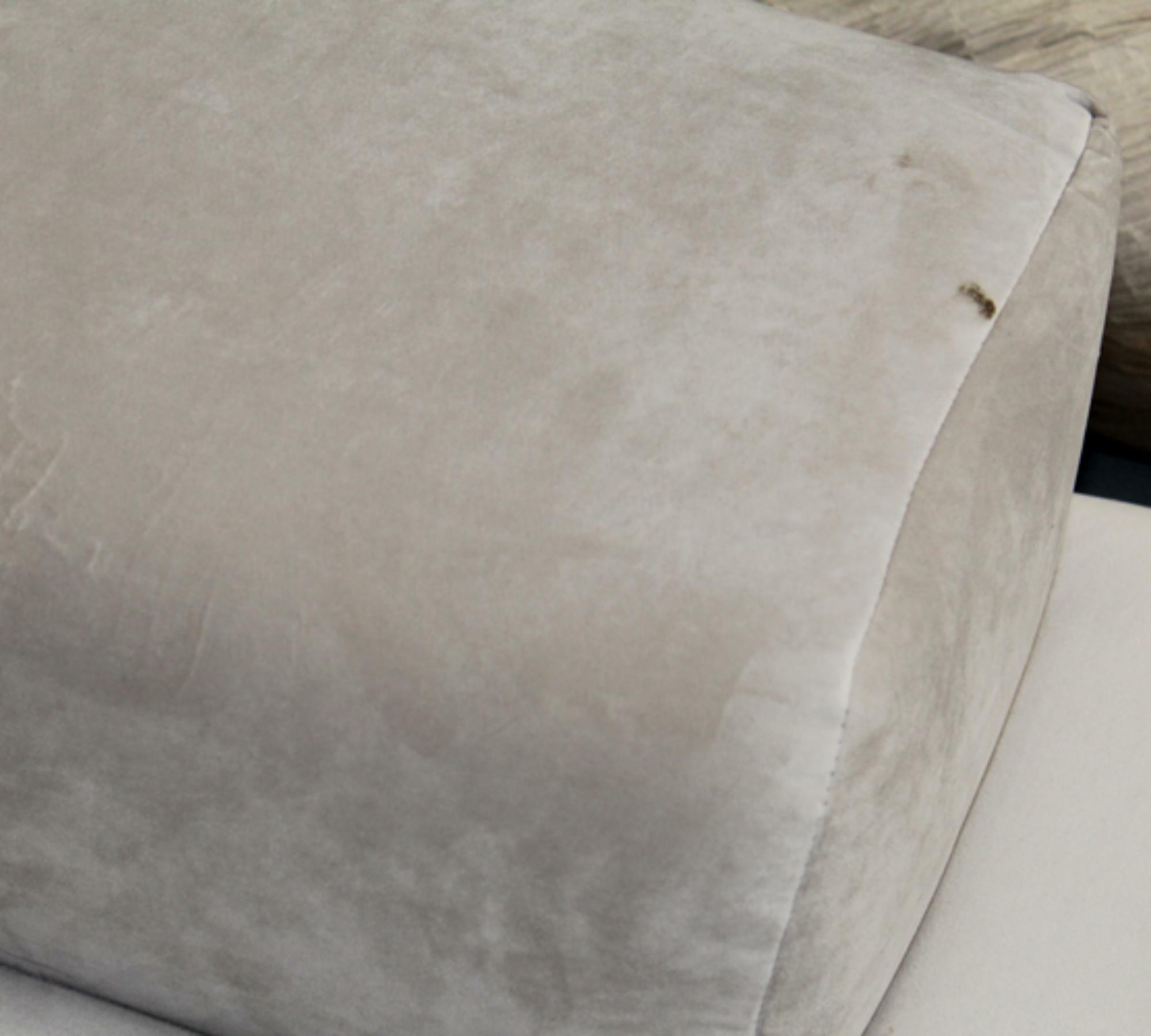 2-Sitzer Karen Récamiere Rechts Samt Beige 9