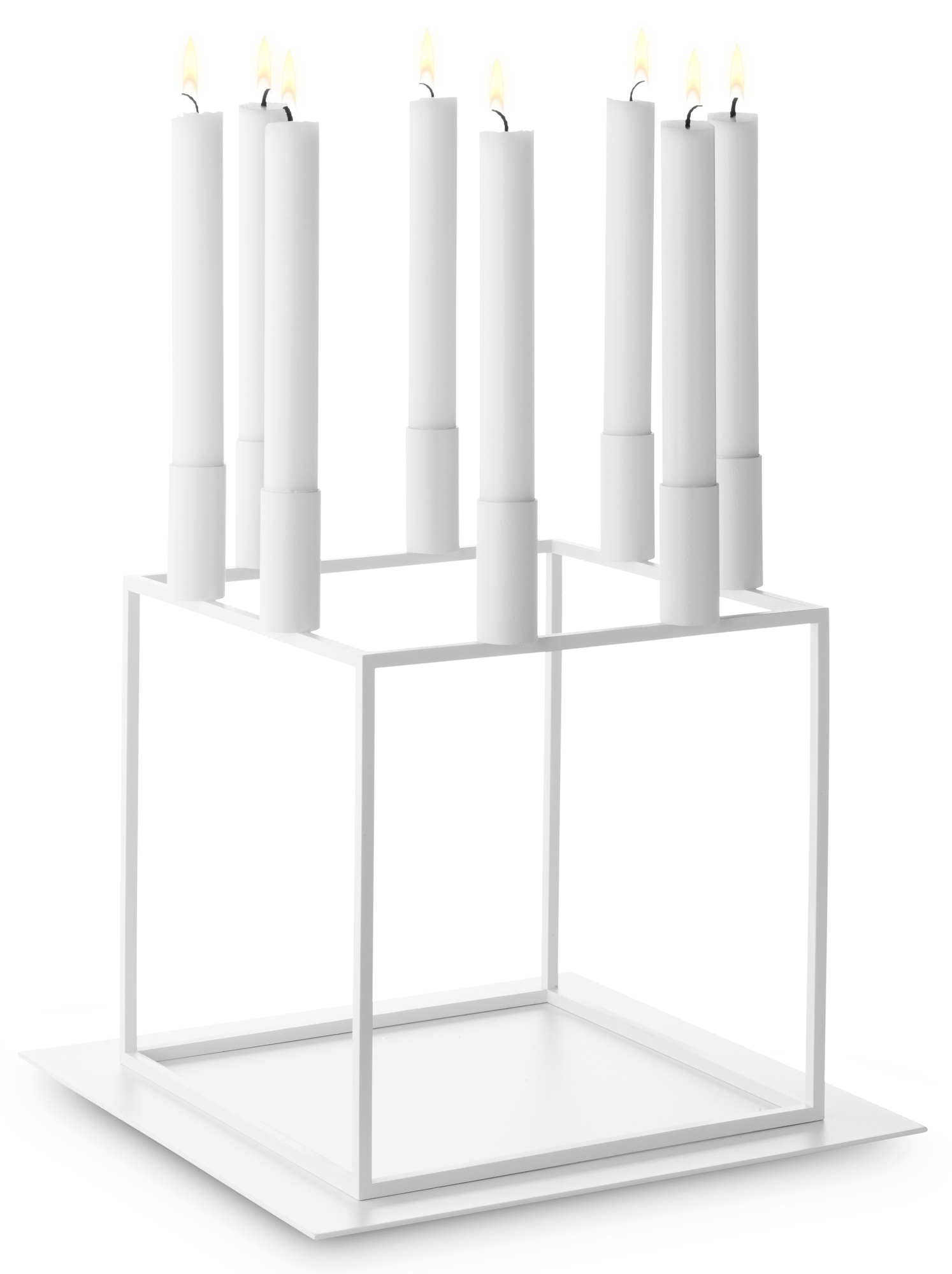 Base Zu Kubus 8 Weiß 1