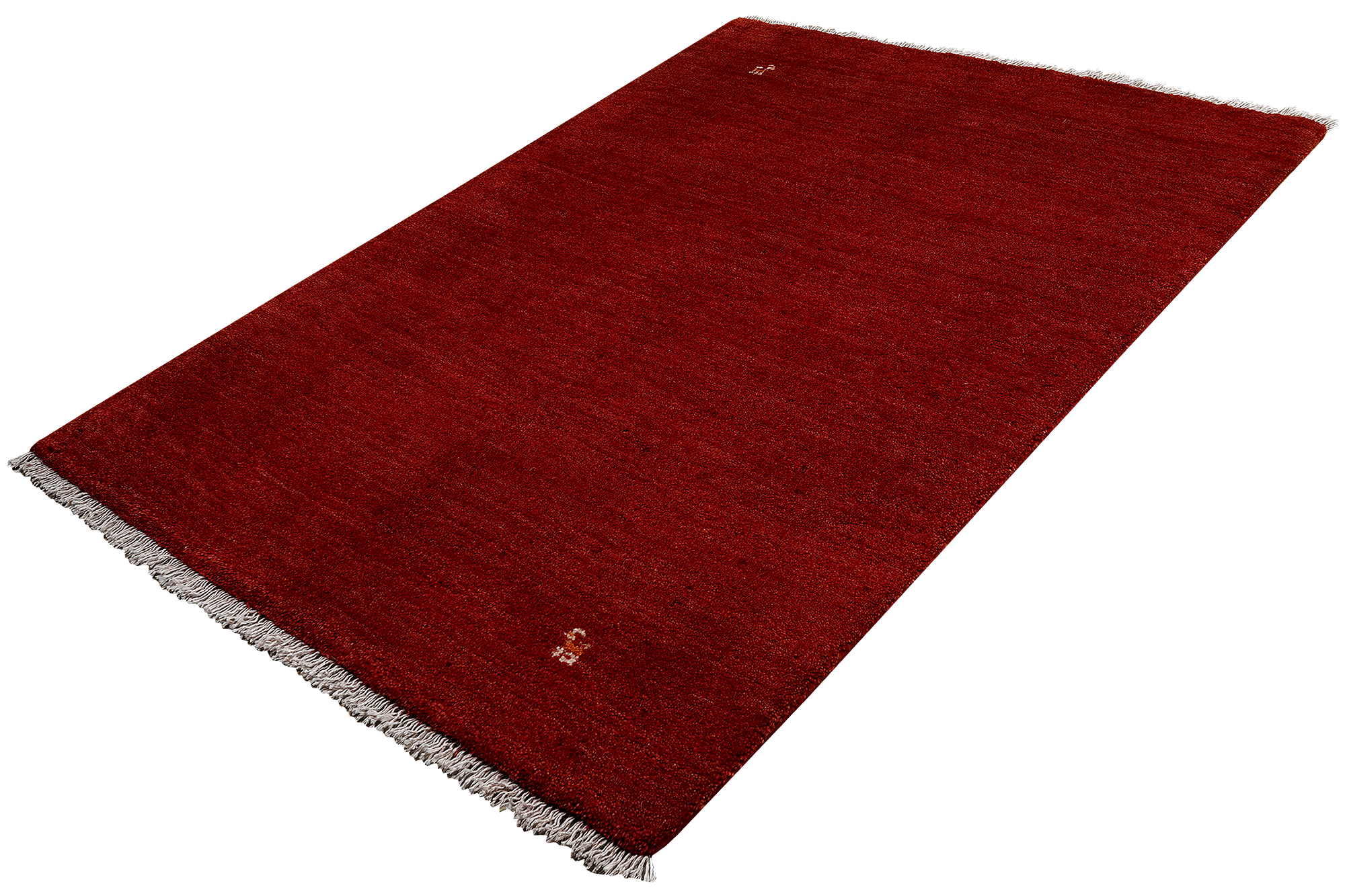 Gabbeh Teppich Wolle Rot 3