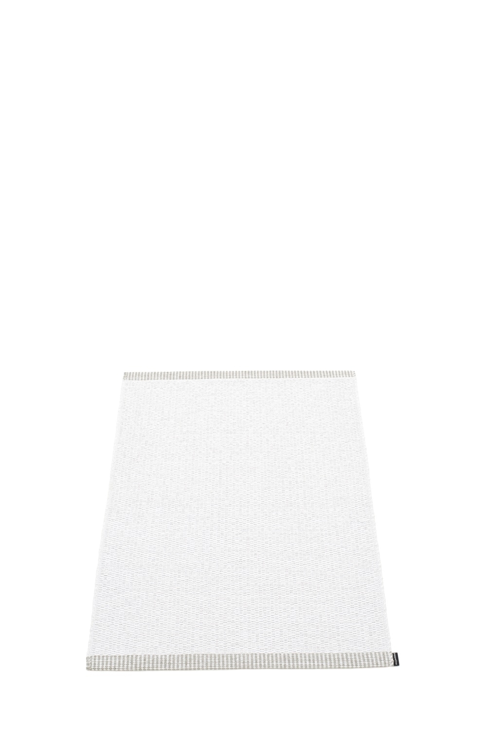 Mono Teppich White Weiß 0