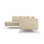 Nelson Ecksofa Récamiere Links Form Cream 1