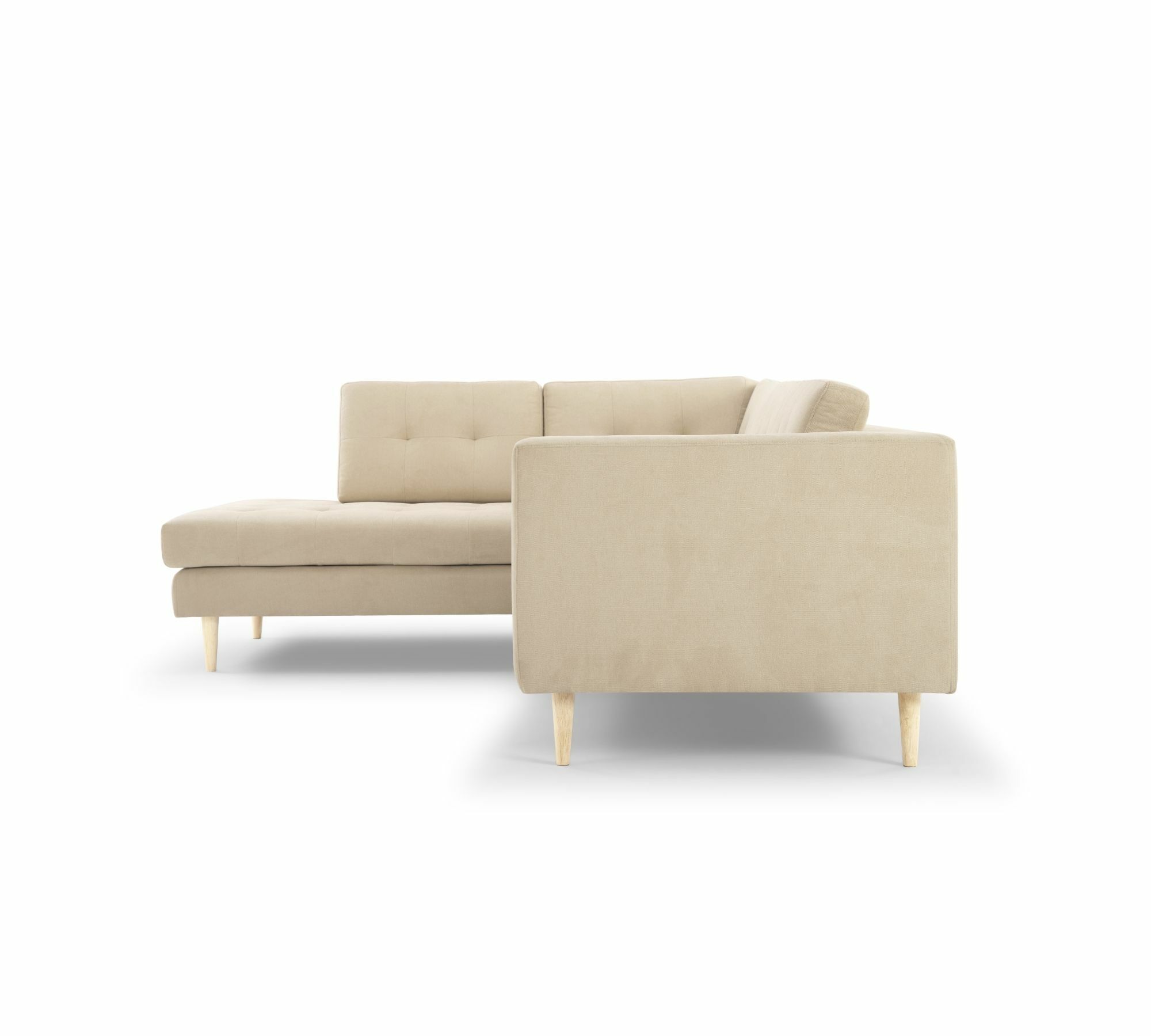 Nelson Ecksofa Récamiere Links Form Cream 1