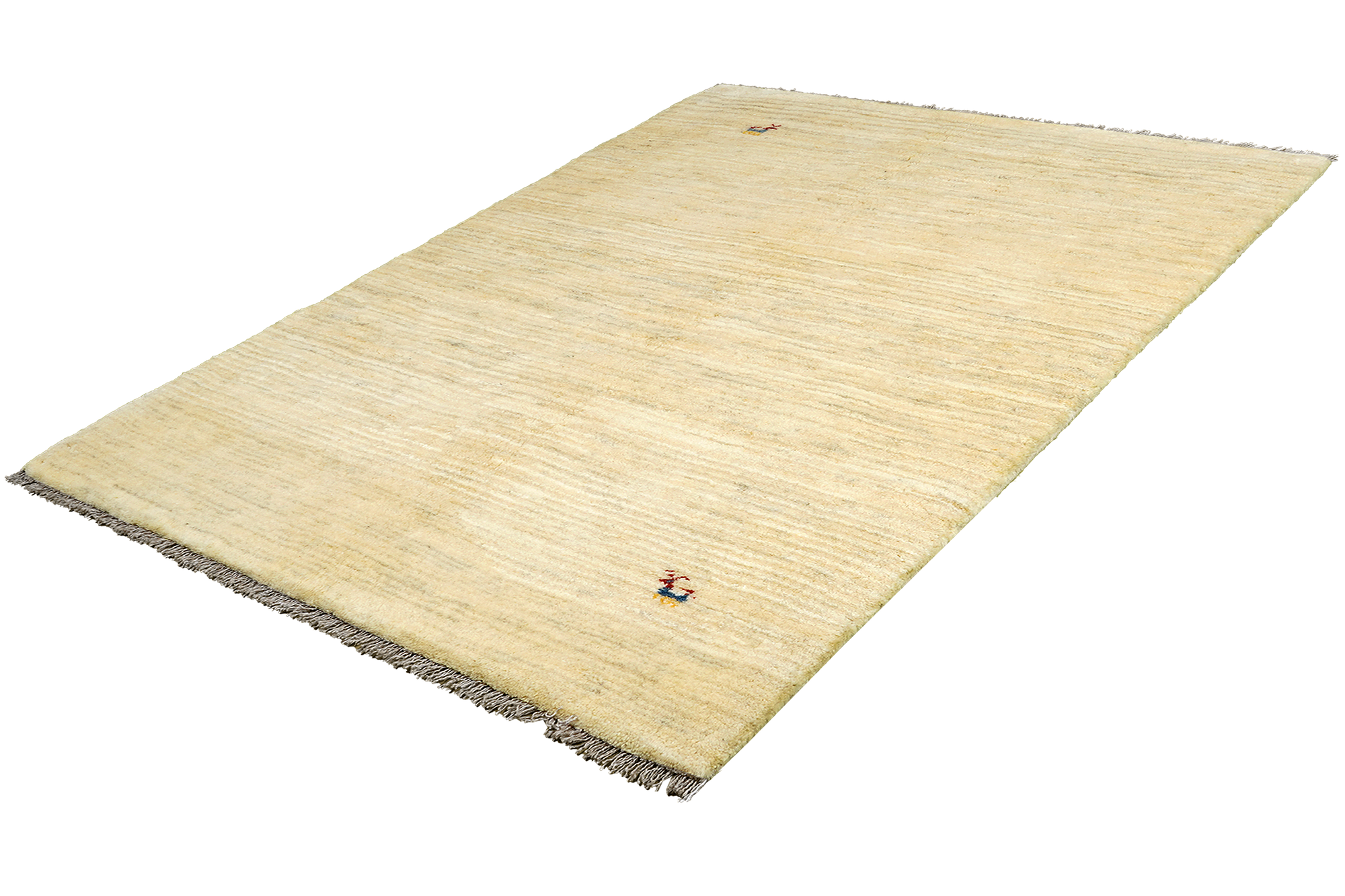 Rizbaf Gabbeh-Teppich Wolle Beige 3