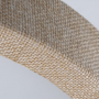 LED-Deckenleuchte Kunststoff Textil Beige 5