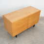Vintage cabinet wood natural 1970s 5