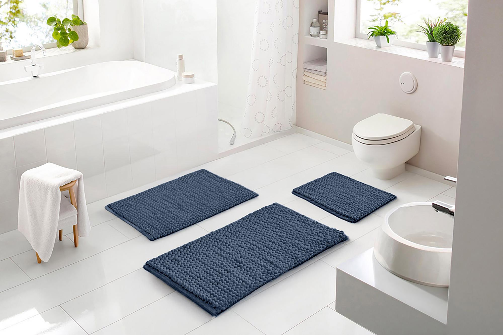 Badematte Punto Uno Anthrazit 70x120cm 2