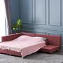 Manama Eckschlafsofa Links Claret Rot 4