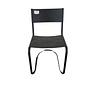 Sine Chair Stackable Black 5