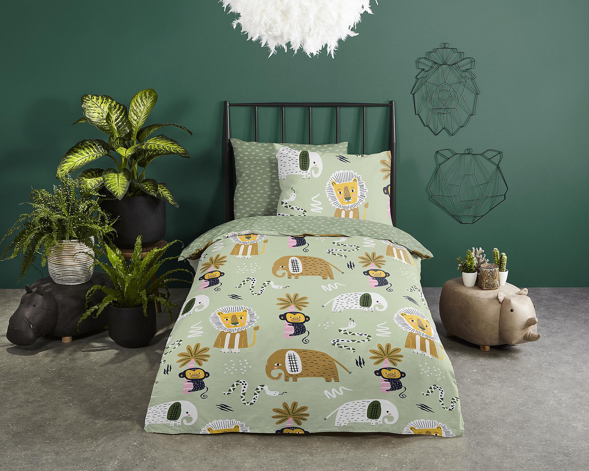 Udera Renforcé Children's Bedding 2-piece Light Green 2
