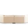 River 4-Sitzer Ecksofa Links Beige 6