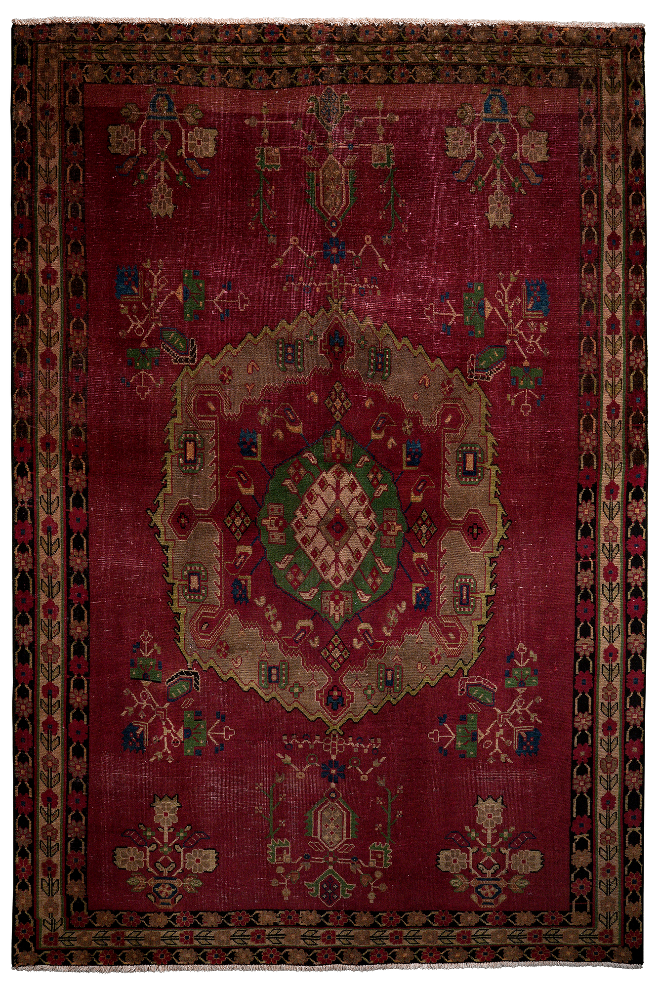 Heritage Jawin Rug Wool Brown 0