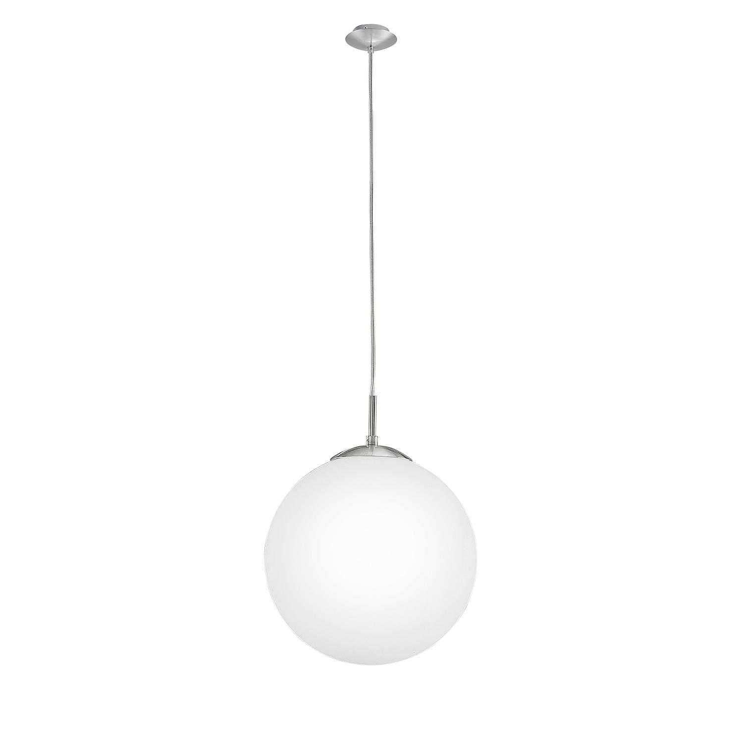 Rondo Pendelleuchte Opalglas Stahl 1-flammig 30 cm 2