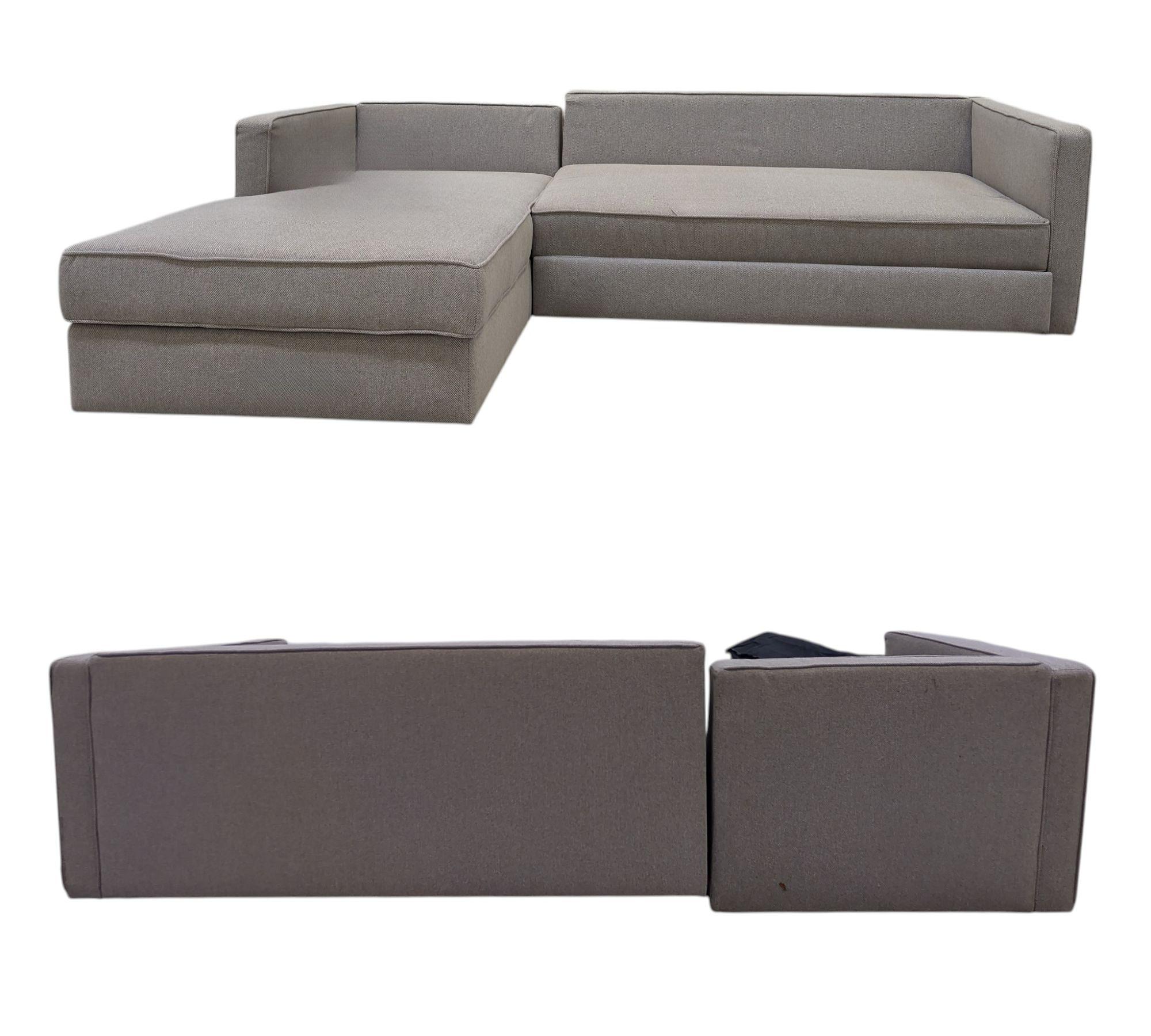 Madison Schlafsofa mit Récamiere Links Agnes Brown 6