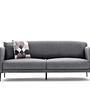 Venedik Sofa 3-Sitzer Grau 6