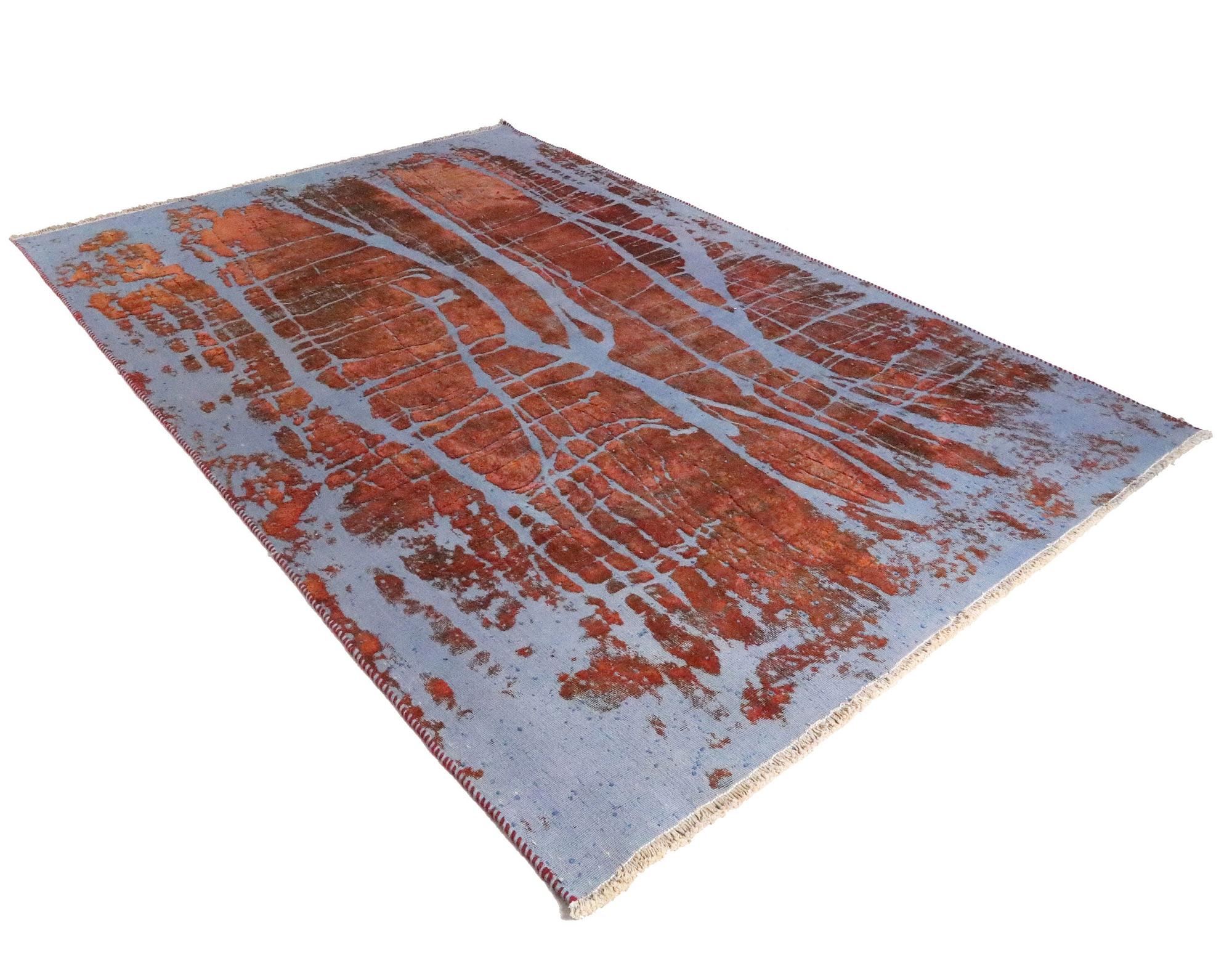 Vintage Teppich Wolle Mehrfarbig 3