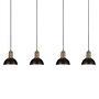Pendant light INSPYR 4-light Iron Black 0