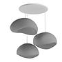 3-Flammig Wabi Sabi Haze & Hues Pendelleuchte Beton Grau 6