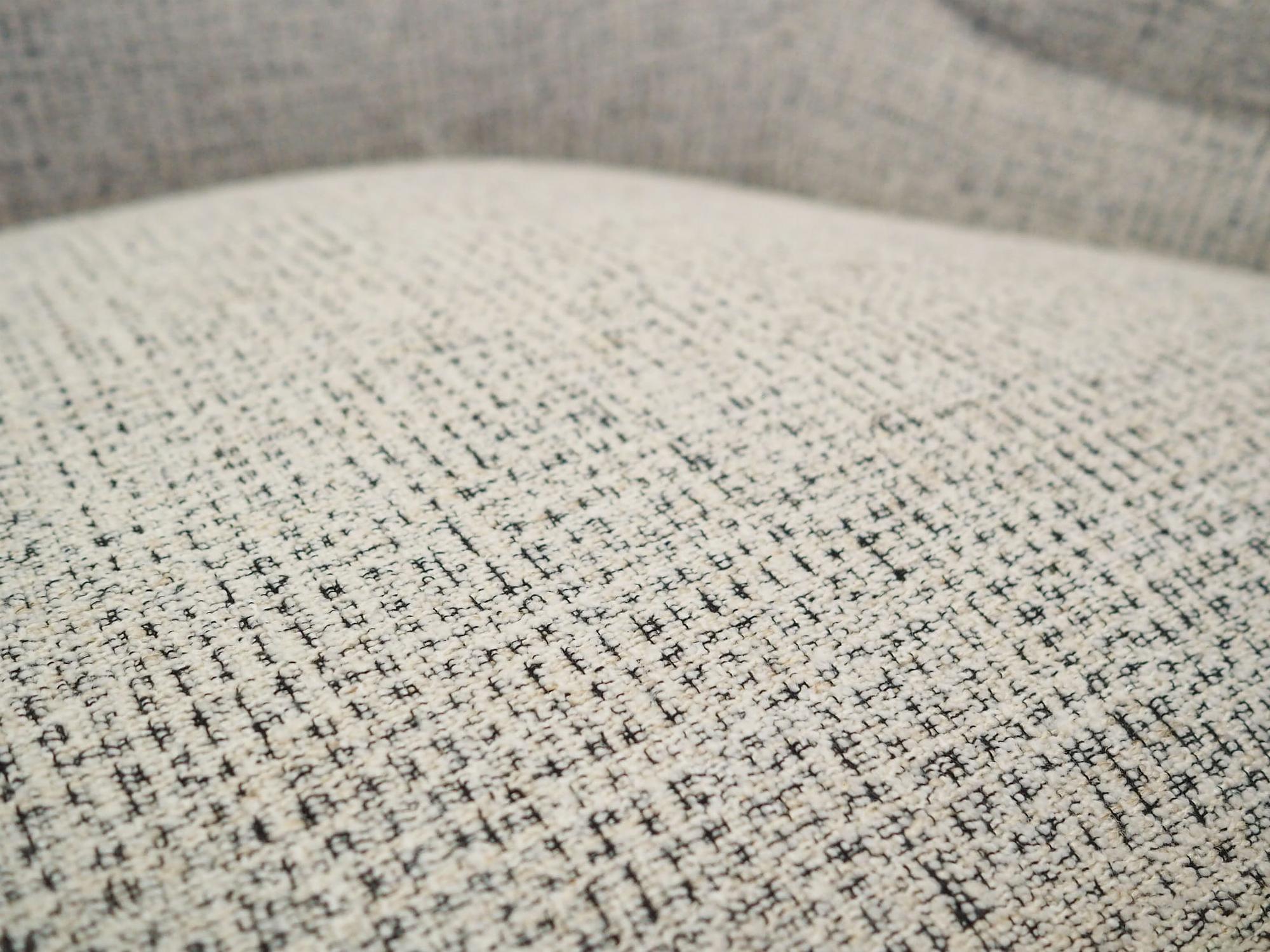 2-Sitzer Sofa Mischgewebe Weiß 1960er Jahre 13