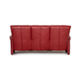 Himolla Sofa Leder 3-Sitzer Rot 9
