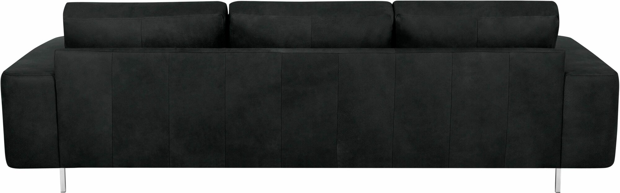 Lexgaard Sofa 3-Sitzer Rustico-Leder Metall Dunkelbraun 3