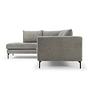 Noa Corner Sofa Chaise Lounge Left Planet Grey Green 1