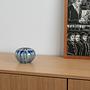 Glashalter Blau 1970er Jahre 1