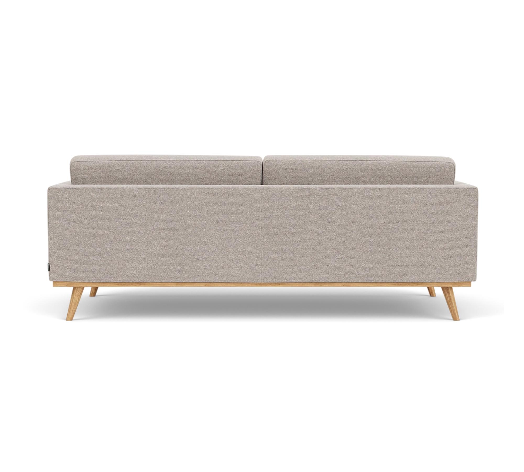 Johan Sofa 3-Sitzer Agnes Brown 2