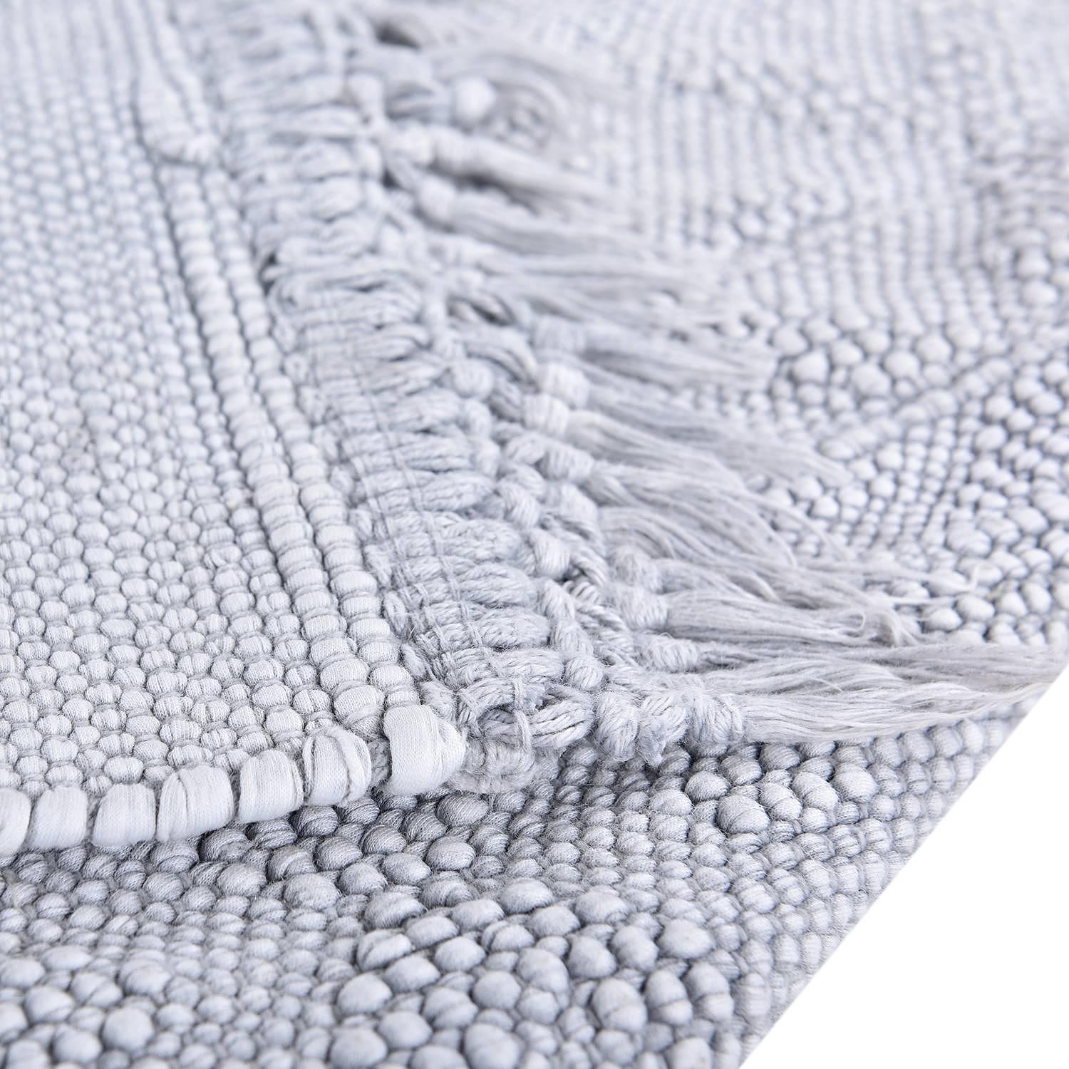 Bath mat Vintage Cotton Light Grey 2