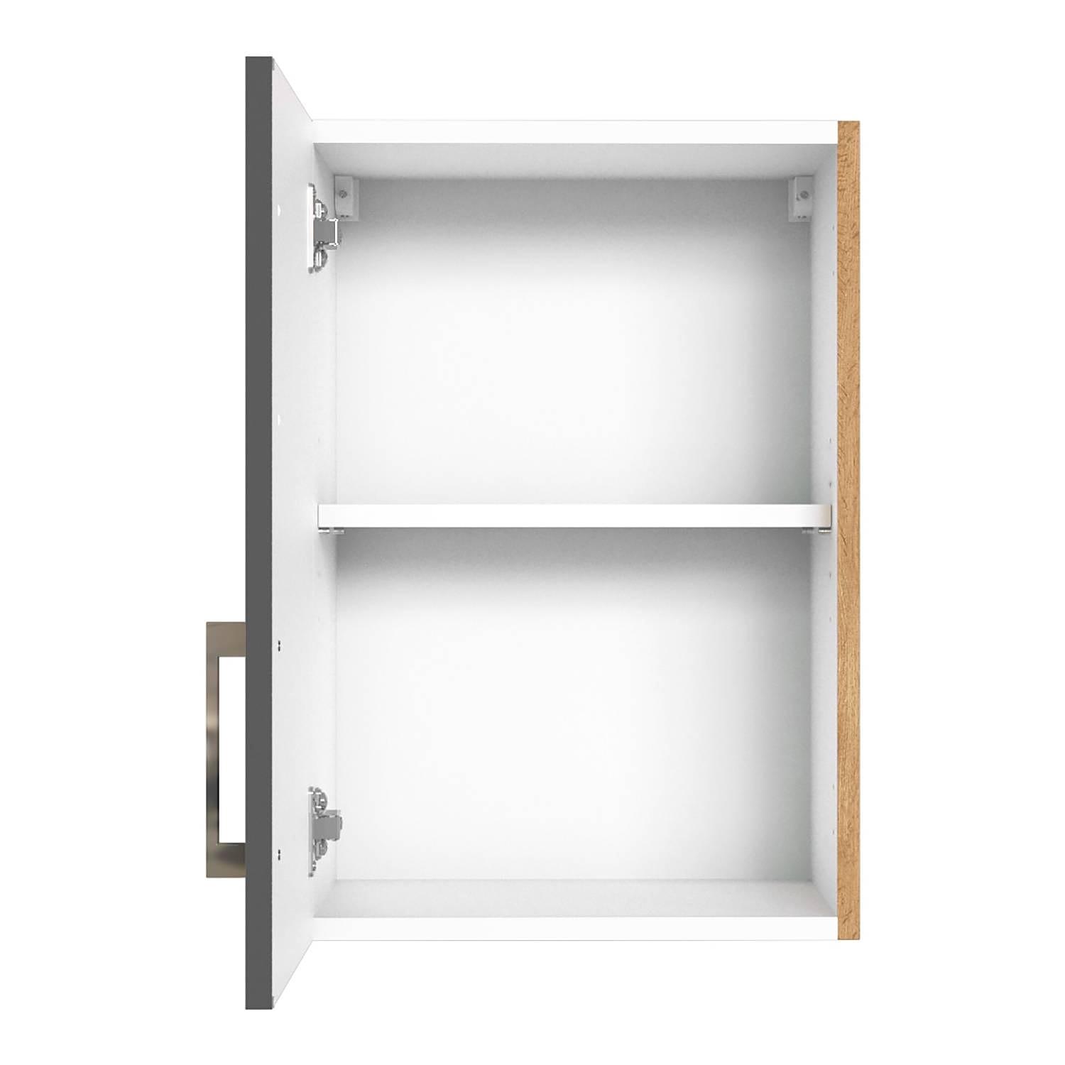 Hängeschrank Sorrento I Grau Wotaneiche Dekor Breite: 40 cm 4