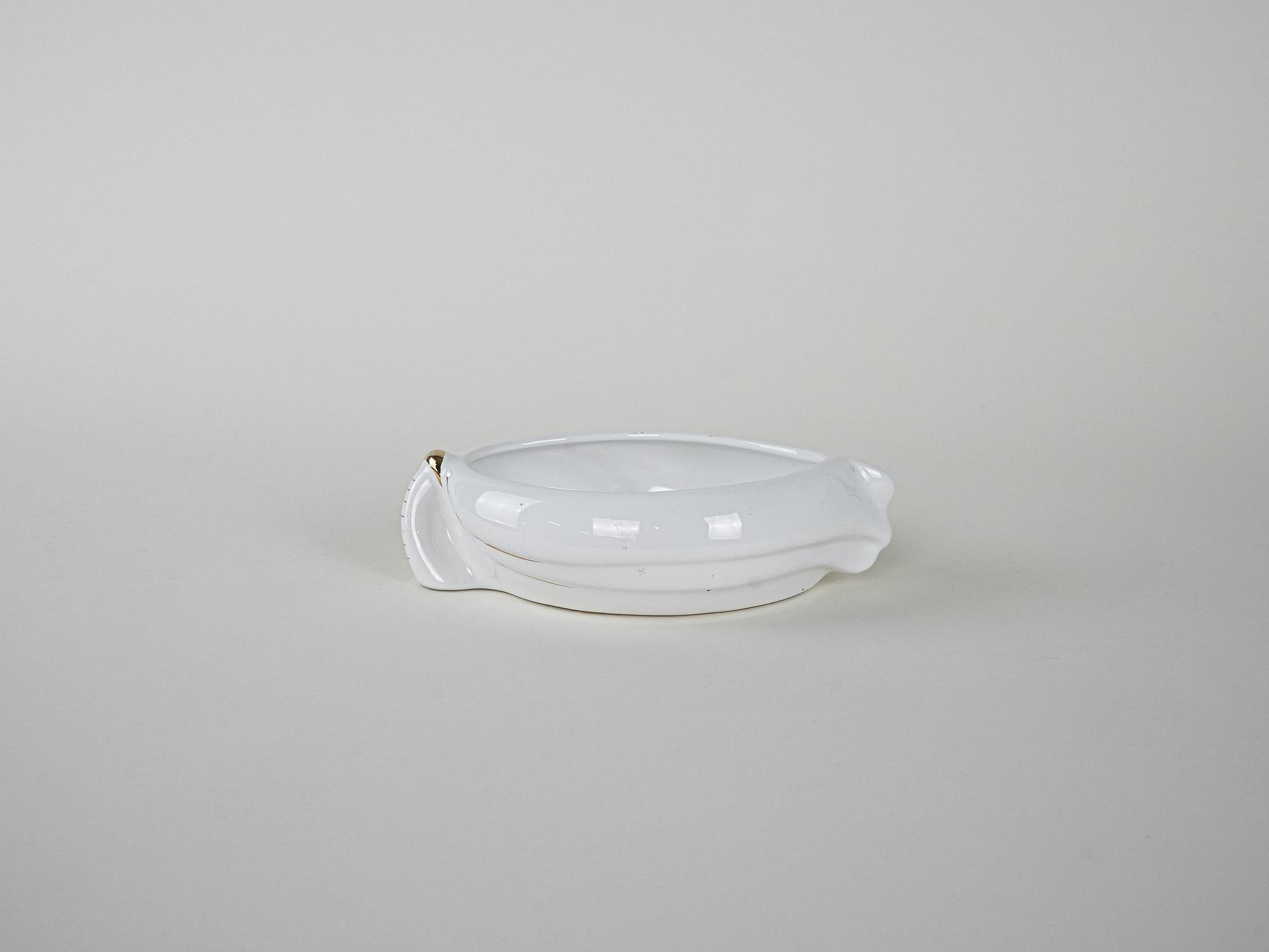 Porcelain bowl White 1970s 4