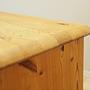 Chest of drawers Pine wood Brown 12