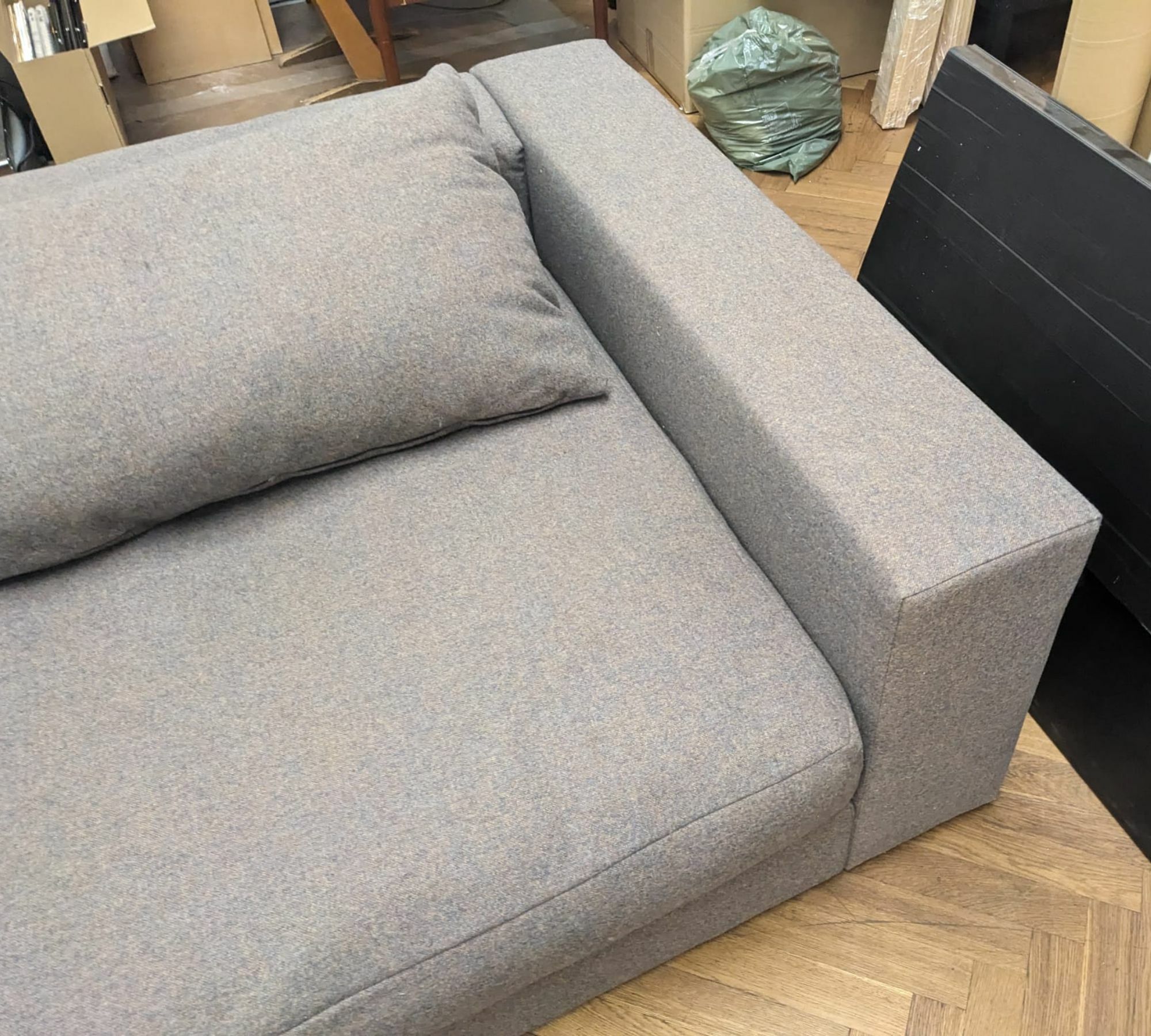 Flayr Sofa 2-Sitzer Wolle Orangepetrol 5