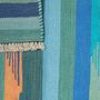 Kilim Gashgai Teppich Blau 4