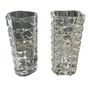 2x Vintage Vase Made in France Kristallglas 1