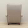 Vintage armchair Teak textile grey 1960s 4