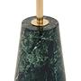 Avola Tavolino rotondo marmo ferro verde oro 5