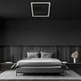 1-Flammig LED-Deckenleuchte Figa Aluminium Schwarz 3