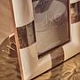 Decio 4 Zoll x 6 Zoll Bilderrahmen Creme Braun
 6