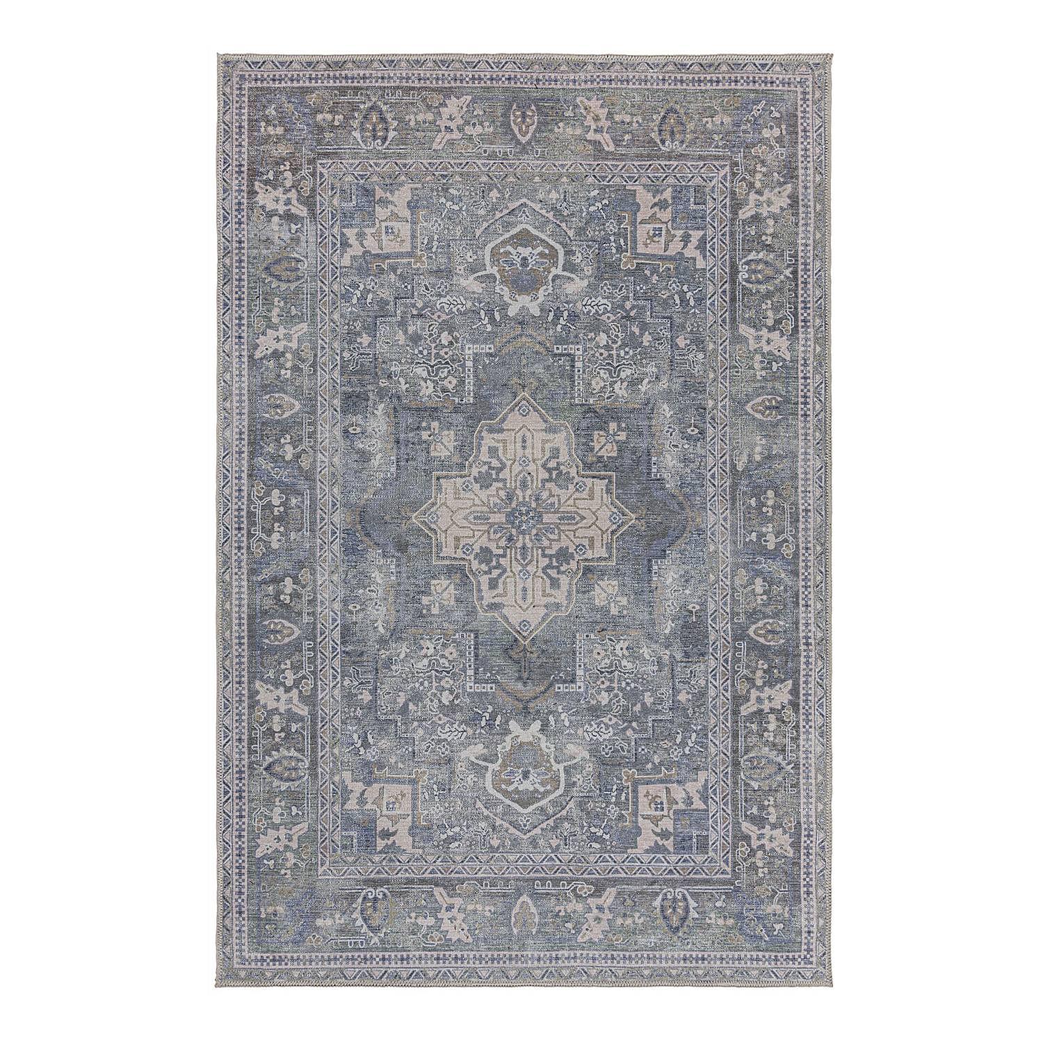 Windsor Traditional Kurzflorteppich Mintgrün 80 x 150 cm 1
