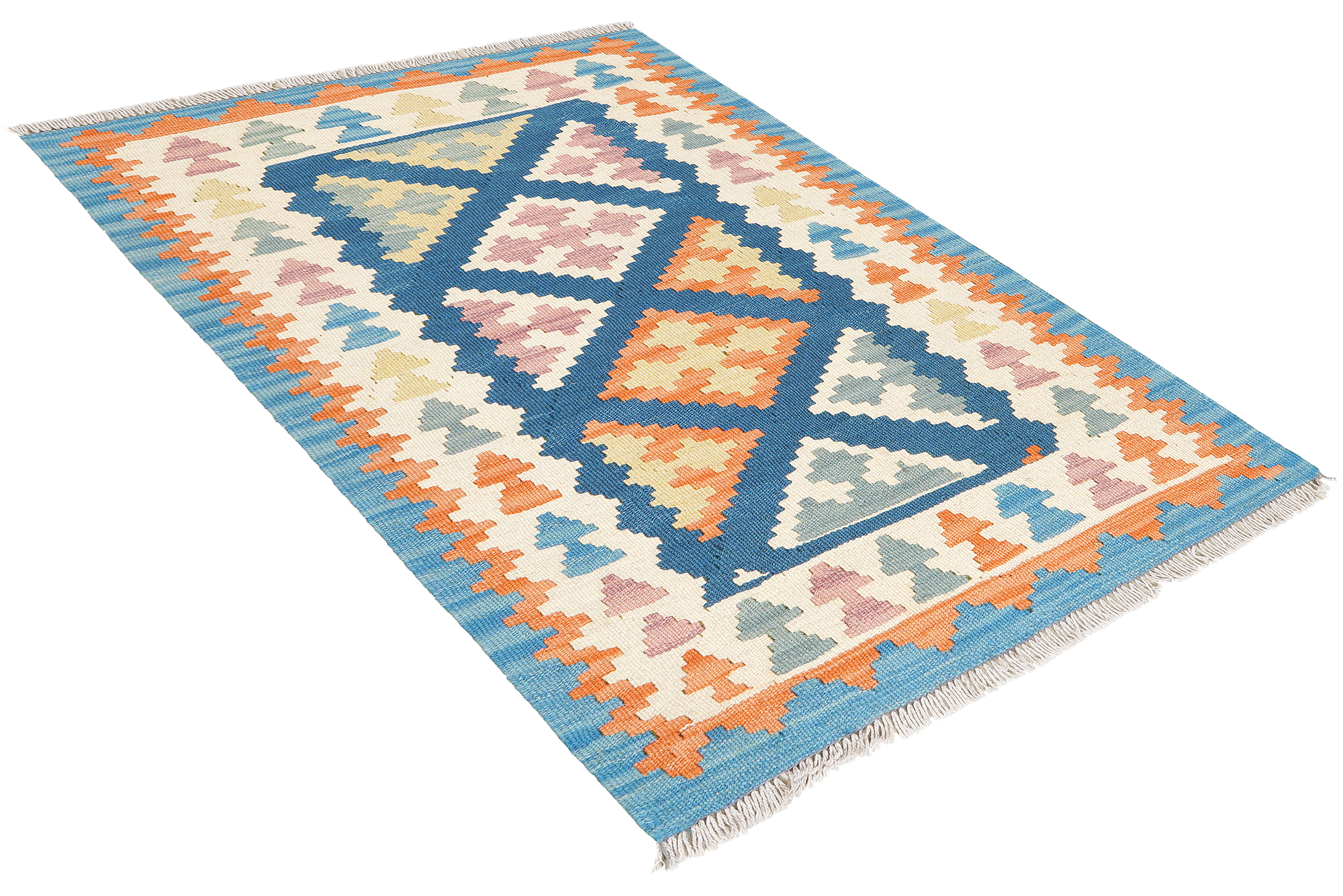 Carpet Kashkai Wool Blue 2