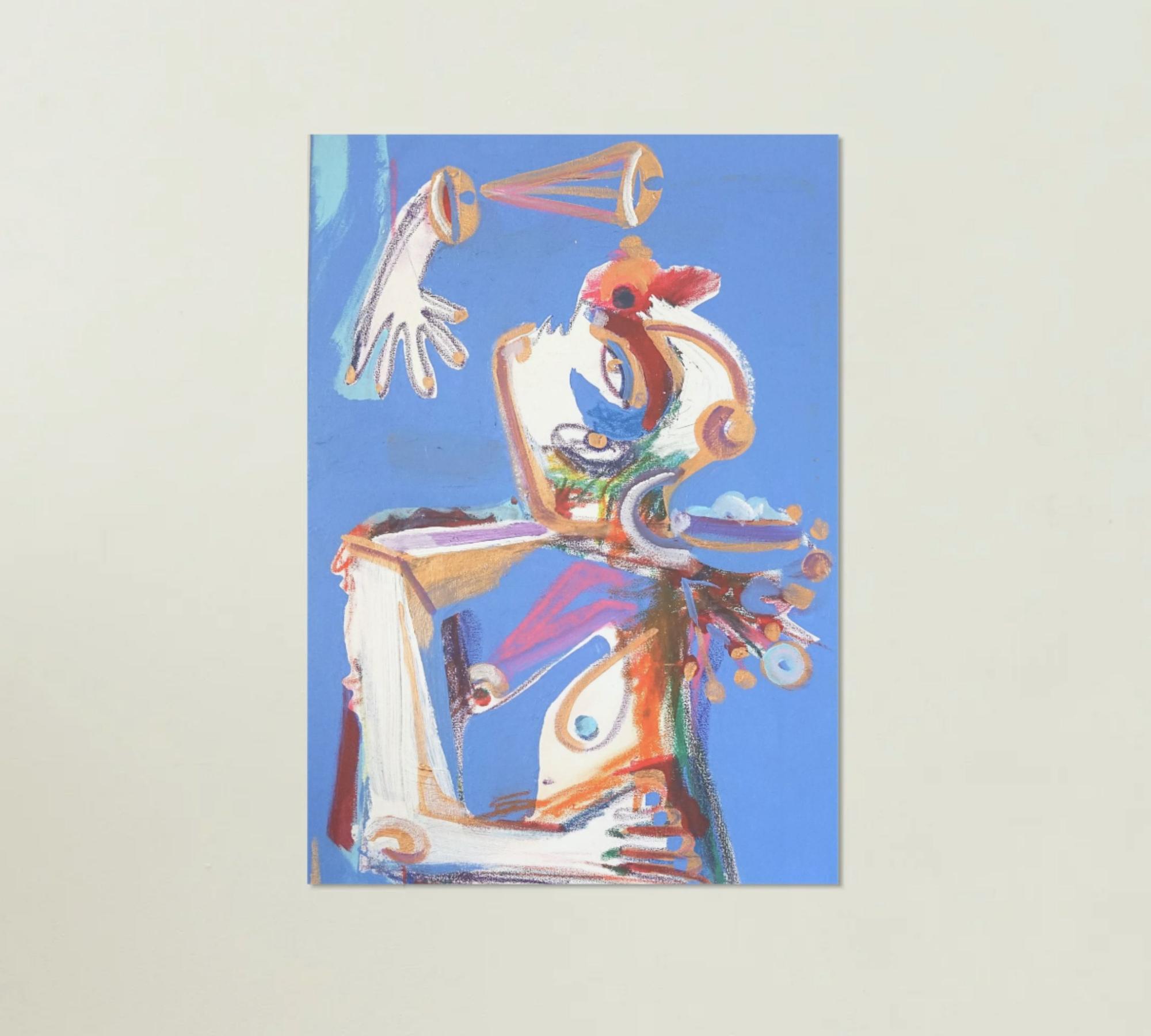 Hermes Art print Multicolor 3