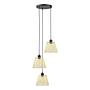 Le Vigan Pendant Lamp Iron 3-bulb 0
