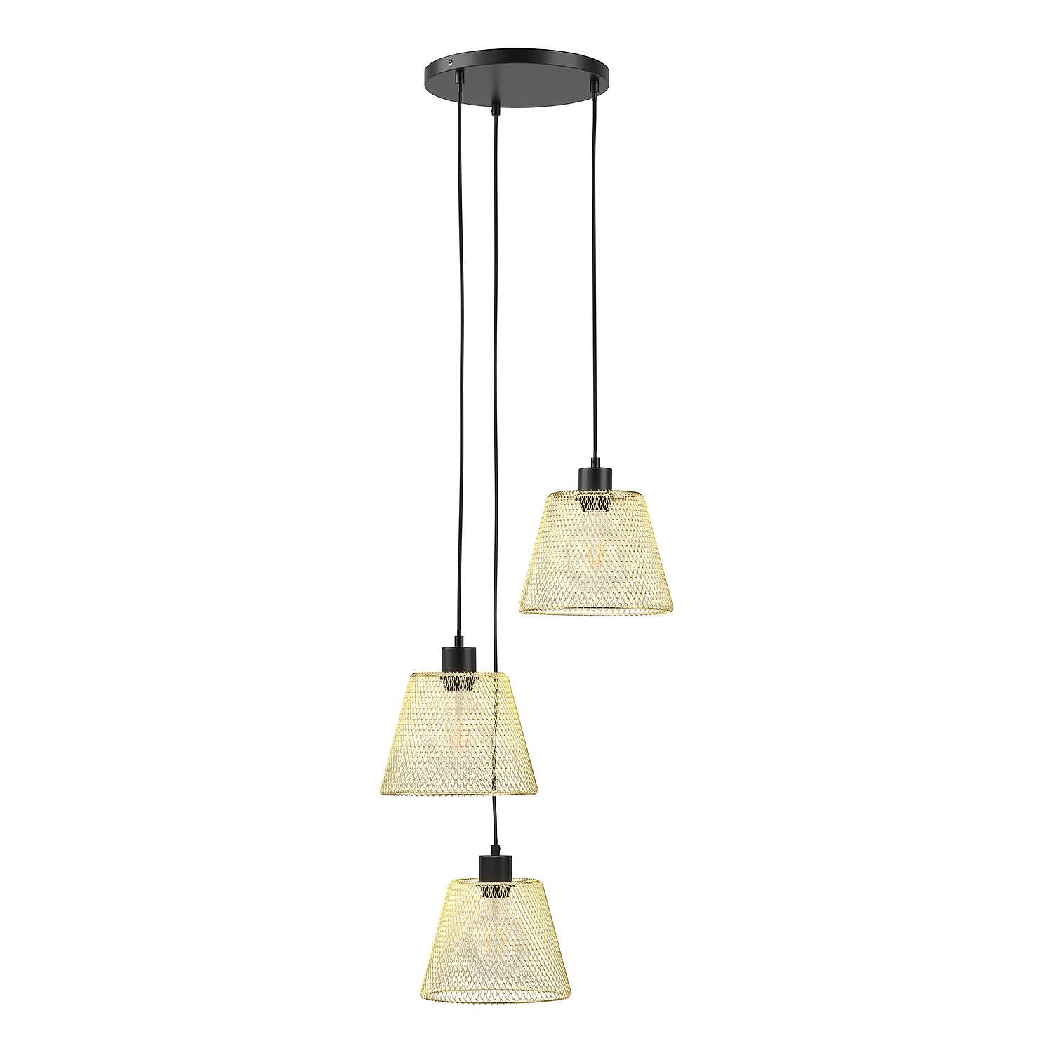 Le Vigan Pendant Lamp Iron 3-bulb 0