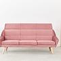 Mandal Sofa 3-seater Pink 1