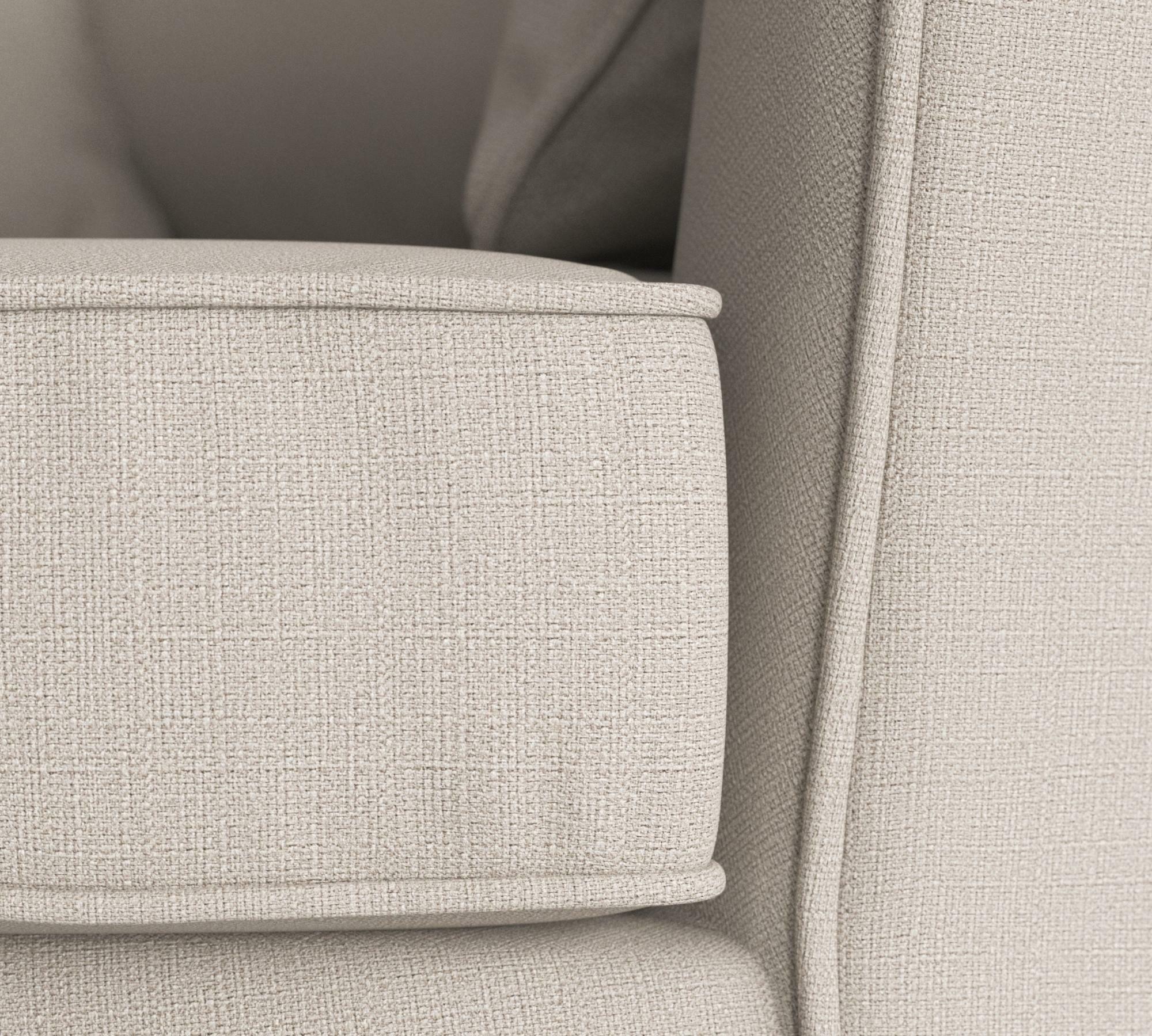 Drehbarer Sessel Vendôme helles Beige 4